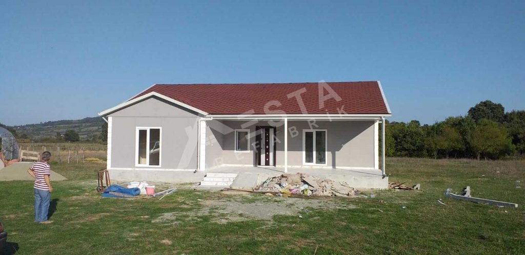 140M² TEK KATLI PREFABRİK EV SİNOP/BEKTAŞAĞA Esta Prefabrik